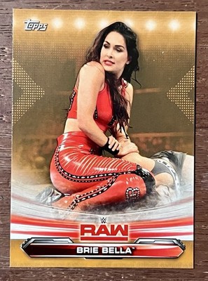2019 Topps WWE RAW #14 Brie Bella Bronze