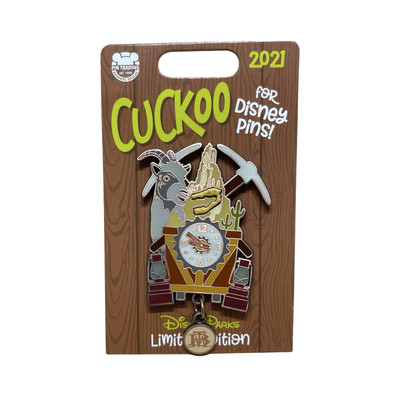 2021 Disney Parks Cuckoo For Disney Pins! Big Thunder Mountain Railroad LE Pin