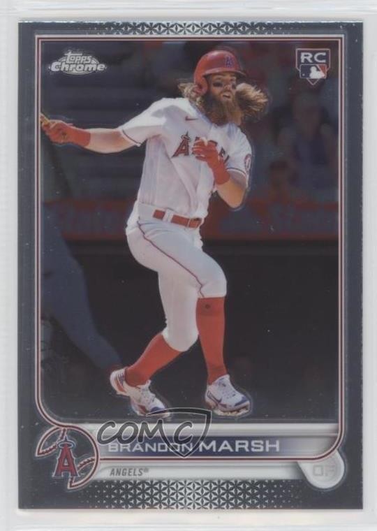 2022 Topps Chrome Sonic Brandon Marsh #133 11ta