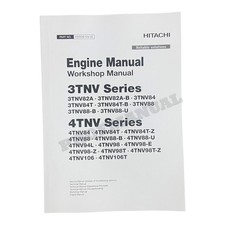 Hitachi Yanmar 3TNV84T-B 3TNV88 Workshop Service Repair Manual with Schemes