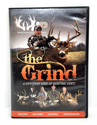 THE GRIND / A DIFFERENT KIND OF HUNTING VIDEO DVD (2008) 100% BOWHUNTING