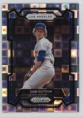 2024 Panini Prizm Premium Box Set Prizm /199 Don Sutton #56 HOF 3hd
