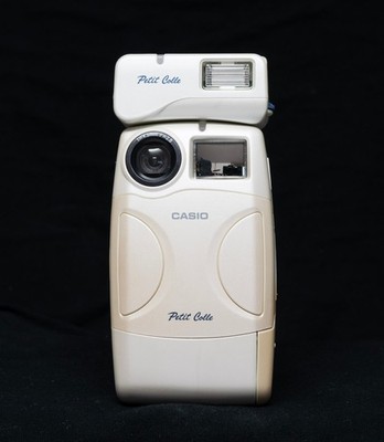 Fully working Casio ZR-1 Petit Colle digital seal camera + 1 Casio