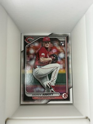 2024 Bowman #70 Andrew Abbott RC Cincinnati Reds. C8