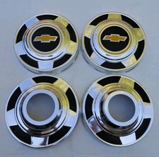 4 Four Chevy Truck Dog Dish Hubcaps 12 Ton 73-87 Driver Condition Oem K10 4wd 4 Four Chevy Truck Dog Dish Hubcaps 12 Ton 73-87 Driver Condition Oem K10 4wd