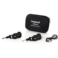 Bespeco GM01GR Trasmettitore e Ricevitore Wireless per Chitarra e Basso UHF Freq