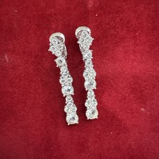 Boucles D’oreilles Pendantes Swarovski Ref J93