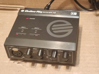 Native Instruments Guitar Rig Model Session I/O Audio Interface USB Powered