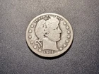 Good 1911-D Barber Quarter (better date)