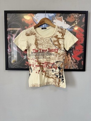 Very Crazy Avant Garde Classic Luxury Rare T-Shirt Shirt Tee Women S