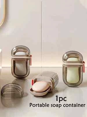 Light Luxury Travel Soap Box Double Drains Soap Holders Soap Dishes Outdoor UK