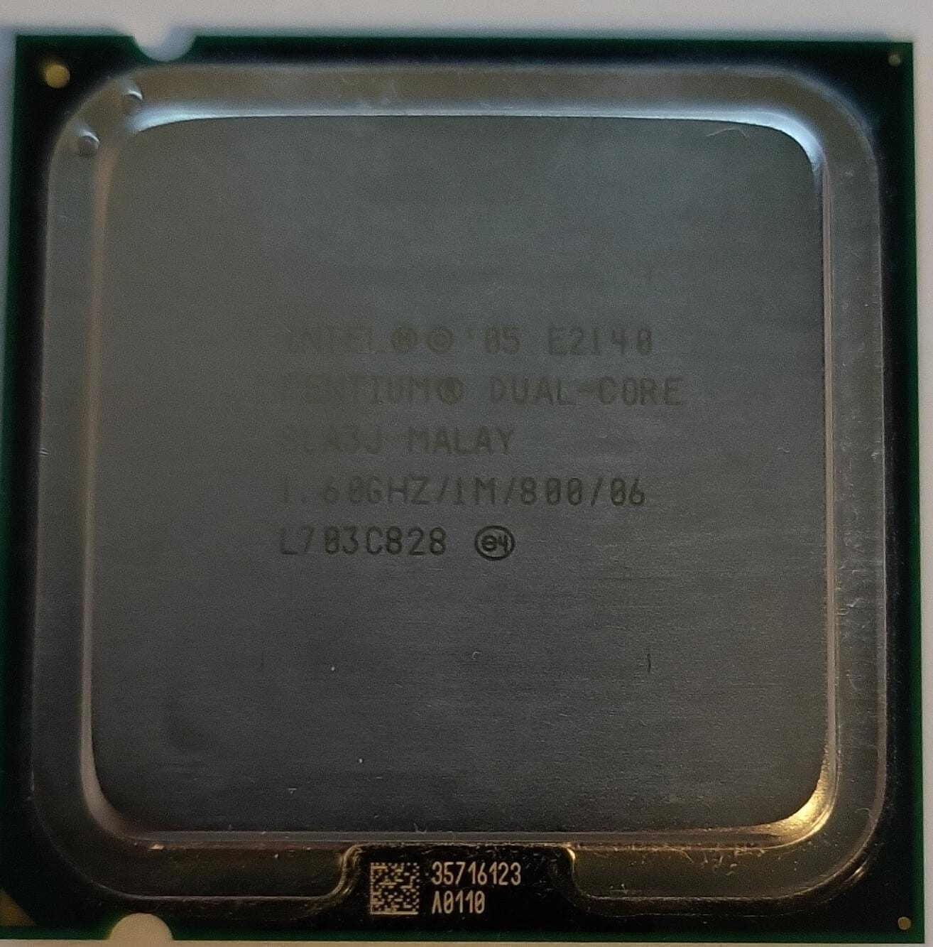 Intel Pentium E2140 - 1.6GHz Dual-Core (LGA775) Processor SLA3J SLA93 ...