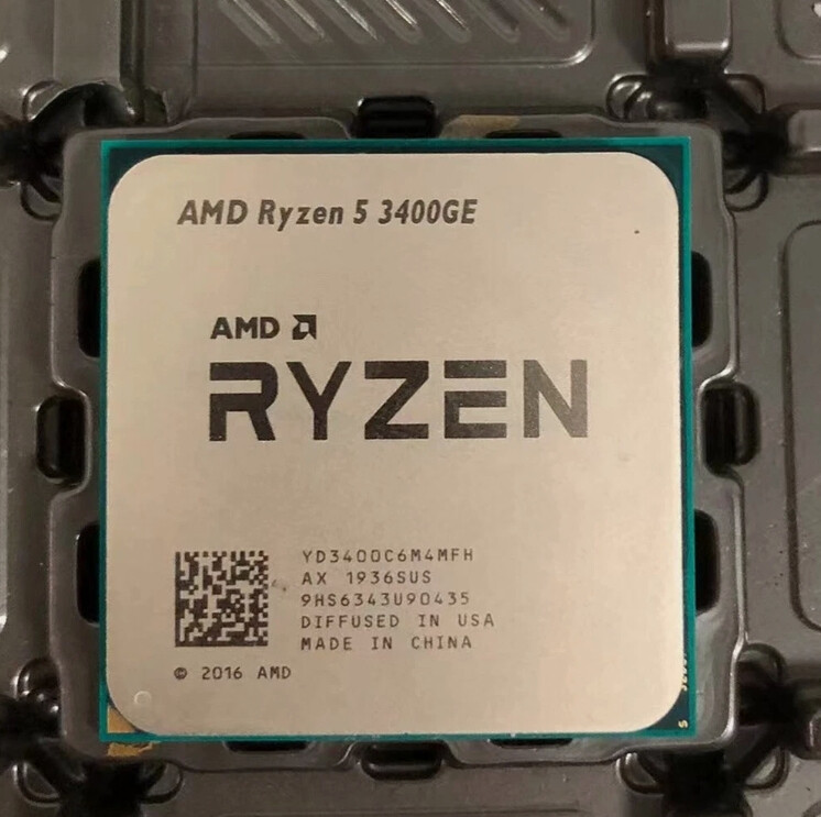 AMD Ryzen 3400GE AM4 CPU Processor GHz CORE 8Thr 4MB