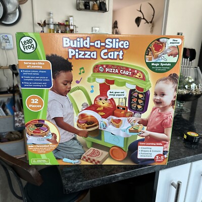 LeapFrog Build-a-Slice Pizzawagen spielen - Musik, Songs, Sätze BRANDNEU
