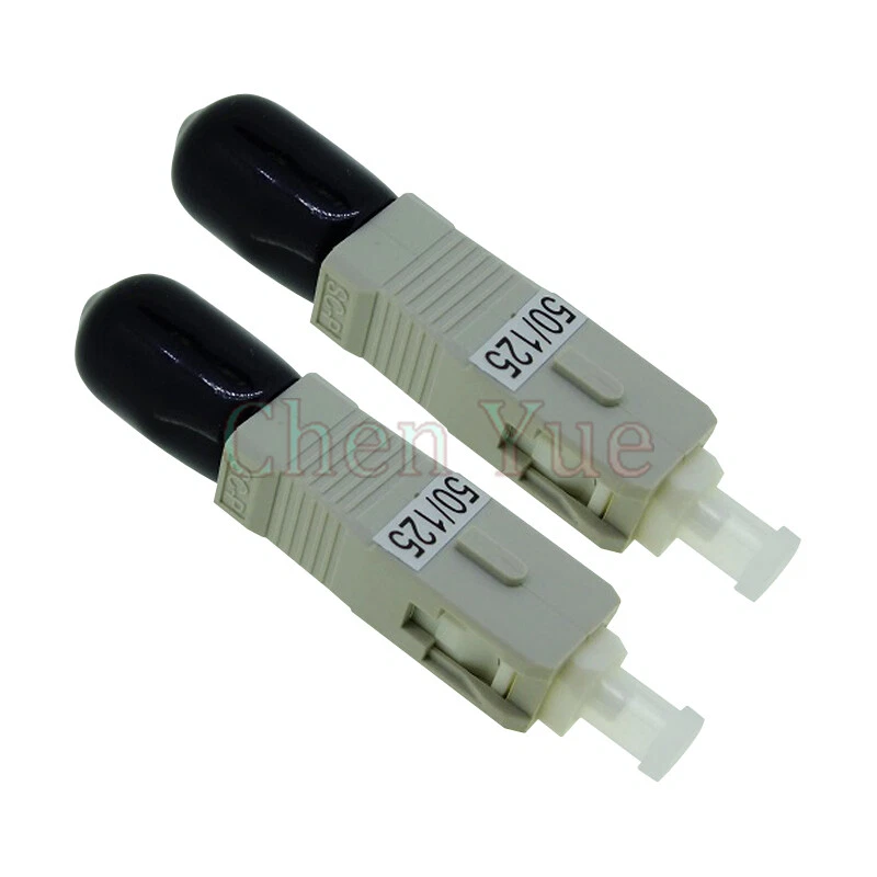 2pcs MM 50/125 ST Female to SC Male Fiber Optic Adapter SM ST-SC Hybrid Adapter - Image 2 of 4