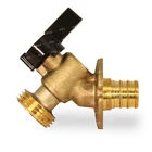 Midline Valve Hose Bib Quarter Turn Sillcock Pipe Pex X 1/2 in - 3/4 in MHT Hose