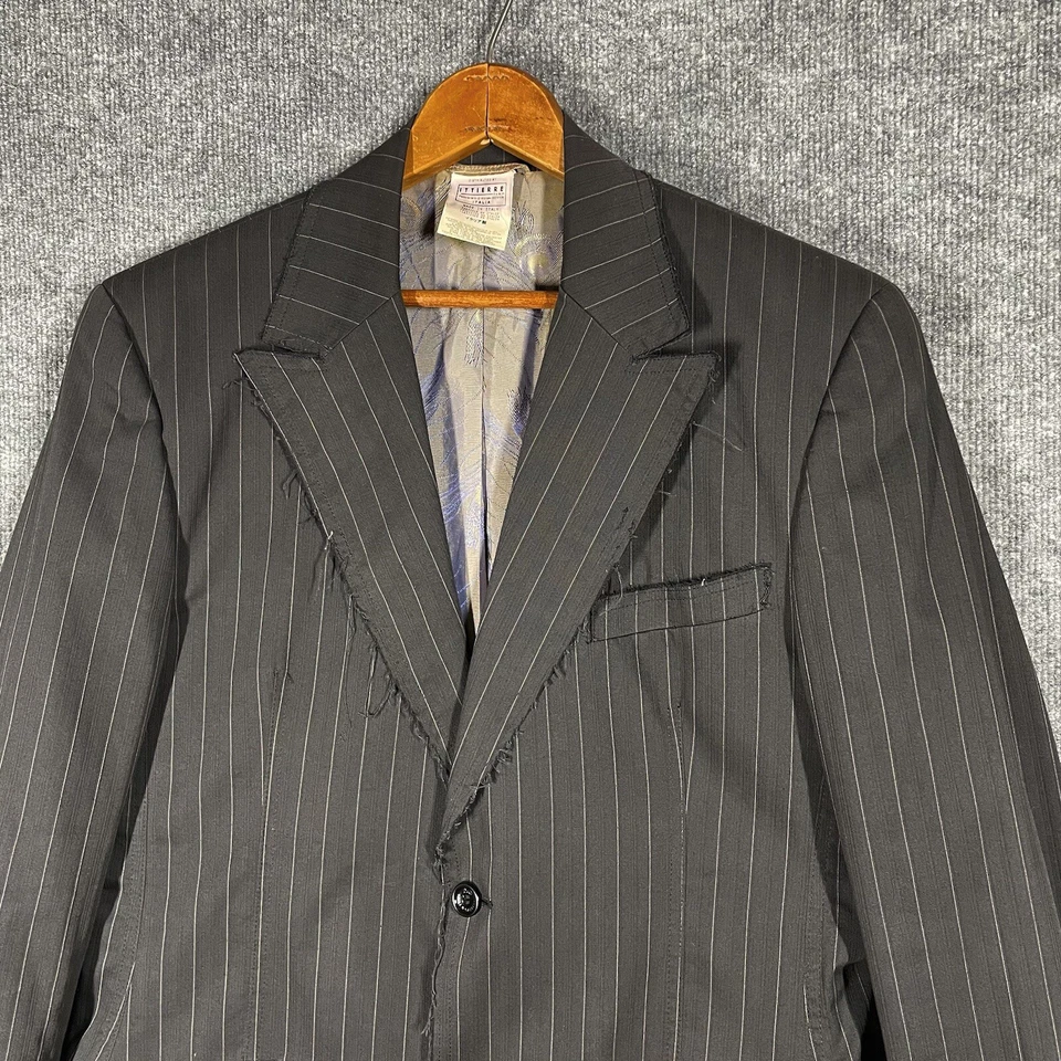 Jaqueta Blazer Dolce Gabbana Masculina Tamanho 40 Desgastada Ittierre Spa Pavão - Imagem 2 de 4