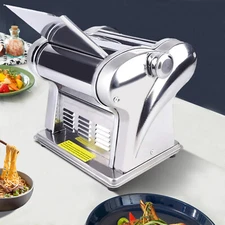 Commercial Electric Dough Roller Sheeter Noodle Pasta Maker Machine Stainless