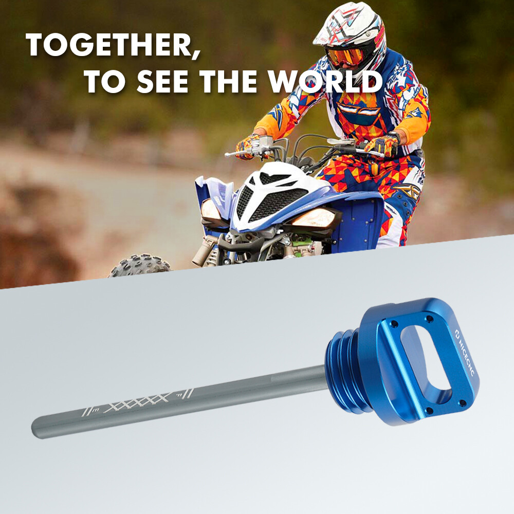 For Yamaha Raptor 700R 700 660R Oil Dip Stick Dipstick w/ Predrilled