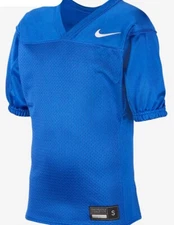 Nike Football Practice Jersey Engineered Blue Size XL NWT