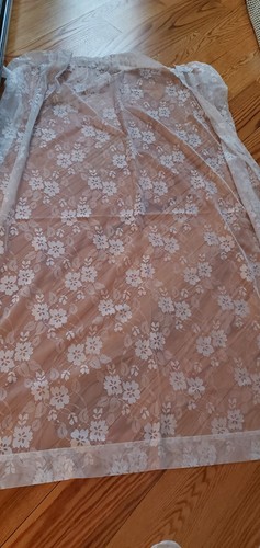 Sheers Floral, Rose, Plain 62" x 54" Vintage 1 JC Penney Vintage - 3 Sets - Picture 2 of 15