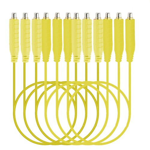 6PC Test Leads for HVAC Systems Silicon e Flexible Jumper