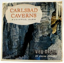 View Master A376, Carlsbad Caverns, National Park, New Mexico, 3 Reel Set