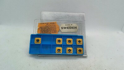 (7 Inserts) SECO Carboloy SPMX0703AP-75 T25M Milling Insert: ANSI SPMX0703AP-75