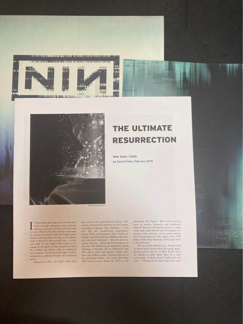 Nine Inch Nails ghosts i-iv 4LP US レコード Nine Inch Nails