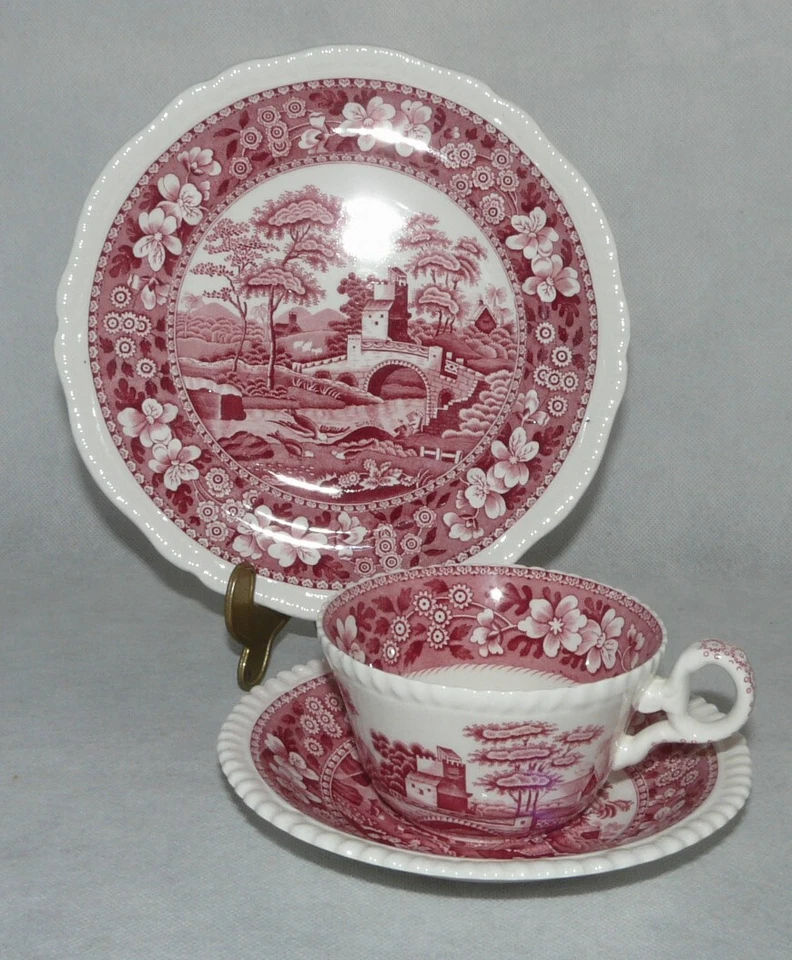 Spode England Copeland Spode´s red rot pink Tower Teile zur Wahl - Bild 2 von 4