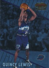 Quincy Lewis 1999-00 Bowman's Best   #119 RC Utah Jazz Basketball Card