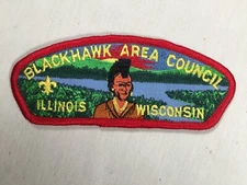 Blackhawk Area Council FDL twill GPB BSA CSP Patch