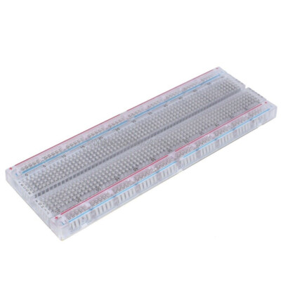 MB-102 Transparent Material 830Point Solderless PCB Bread Board Test Develop-
