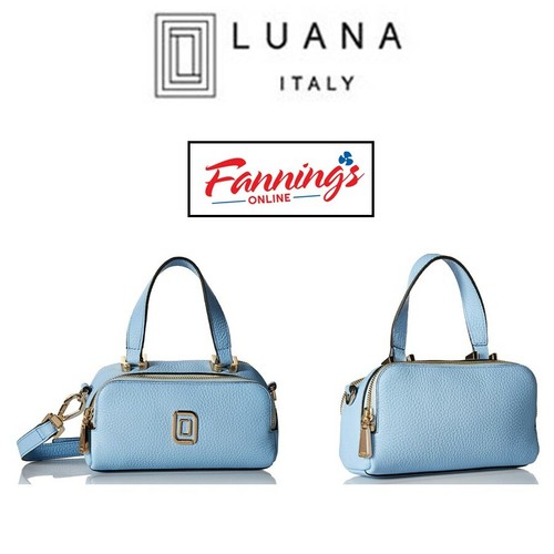 LUANA ITALY Women's Tiziana Crossbody Hand Bag Purse Cielo G53 eBay