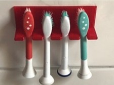 Philips Sonicare Toothbrush Heads Holder Wall mount 3D Printed