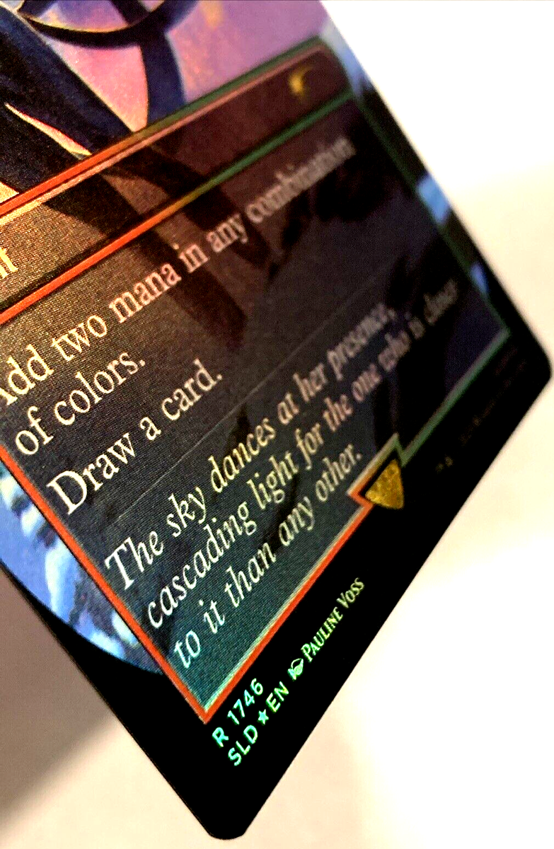 MTG Ororo Borealis Manamorphose RAINBOW FOIL Secret Lair x Marvel