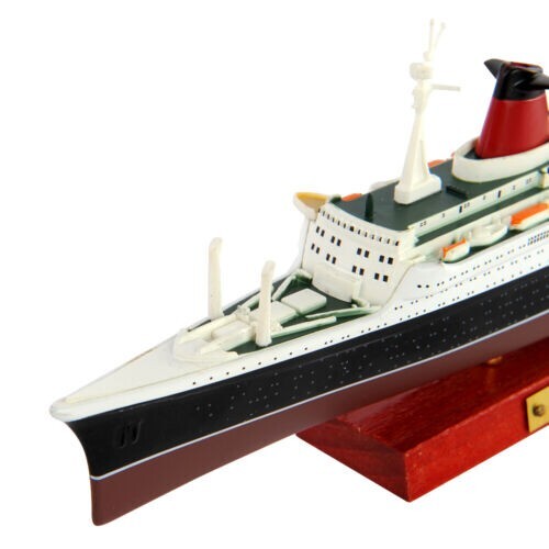France Cruise Ship Toy Atlas 1/1250th RMS Transatlantic Boat Replica Alloy Model - Picture 2 of 14