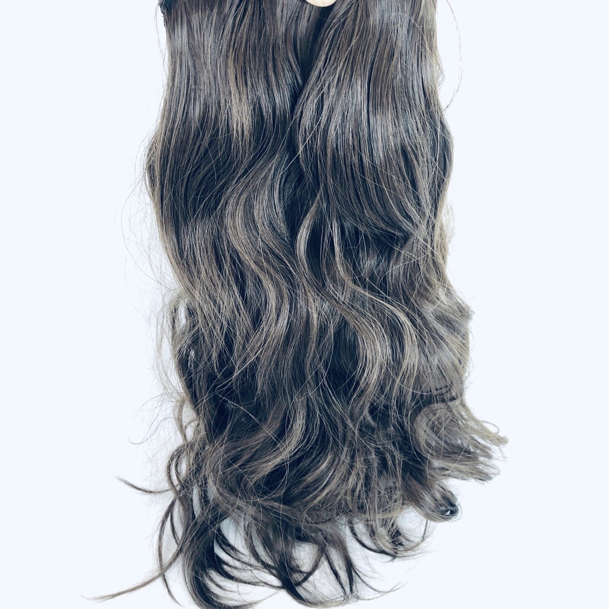 Clip-in Hair Extensions, Long Wavy Synthetic Hairpiece for Women 20 Inch S37b5d27f88134ff0847cbe4cae4e1  main image 2