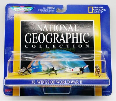Micro Machines National Geographic Collection #5 Wings of World War II 1997 NEW