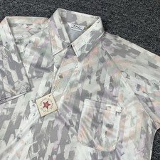 VTG Dache Shirt NWT *Deadstock Mens Large 70s Daggar Collar Polo Disco USA Made