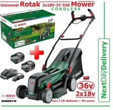 BOSCH Universal ROTAK 2x18v(36v)-37-550 Battery Mower 06008B9E70 4059952641898 