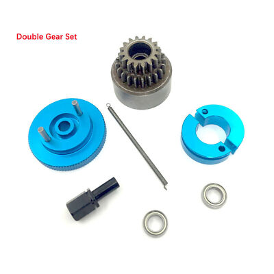 Metal Clutch Gear Engine Flywheel Parts for HSP 94108 94122 Oil 1:10 RC Truck