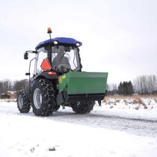 Salzstreuer 350 L 1,3 m Selbstladung Winterdienst Sand Heckstreuer Kubota Iseki
