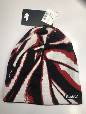 Eisbar Of Austria Cruz Oversized Black, Red And White Hat 30570