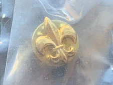 BSA, Vintage FDL (Fleur De Lis) Clutch-back Hat or Lapel Pin