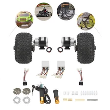 36V 350W Motor Drive Air Wheel Conversion Kit for Electrical Cart Beach Scooter