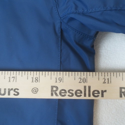 Columbia Timber Pointe II Jacket Youth XL Blue Omni-tech Watertight Hooded Rain - Picture 10 of 13