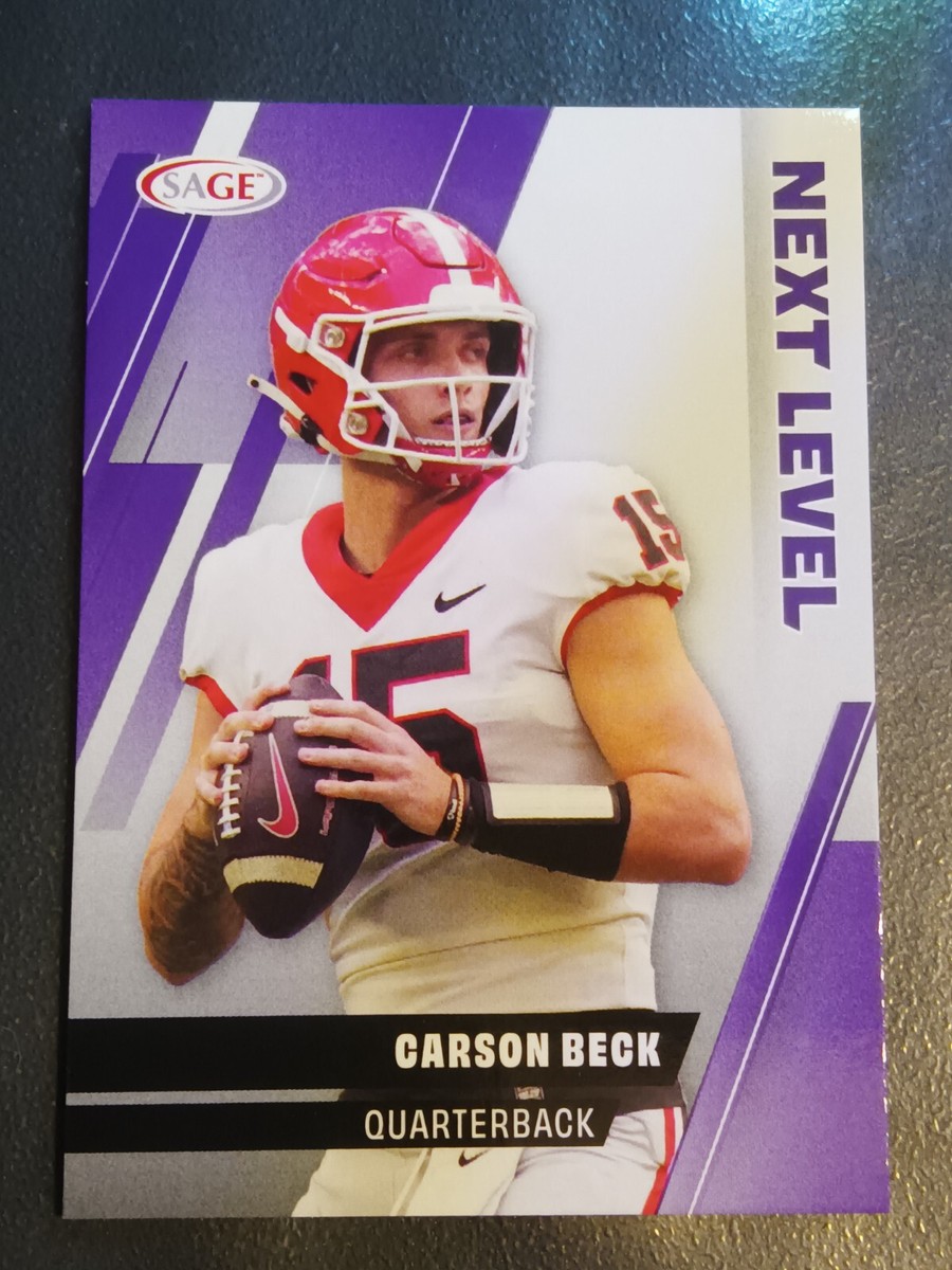 2025 Sage Low Series Next Level Pruple #88 Carson Beck - Georgia