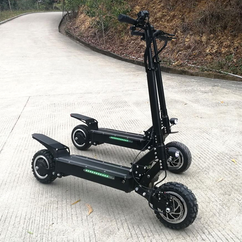 FLJ 5600w/60v Two Wheel 11in. Folding Off Road Electric