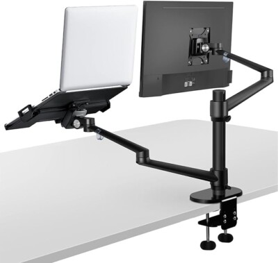 New Viozon Monitor and Laptop Mount  2in-1 Adjustable Dual Monitor Fast Ship